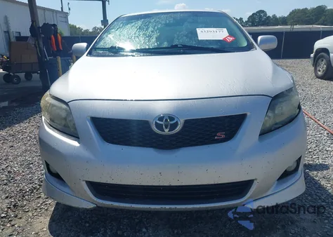 2010 Toyota Corolla S z USA, uszkodzony, nr VIN 2T1BU4EE5AC459394